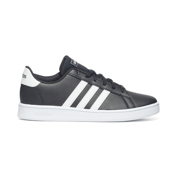 Sneakers da ragazzo nere con strisce a contrasto adidas Grand Court, Brand, SKU s354000084, Immagine 0